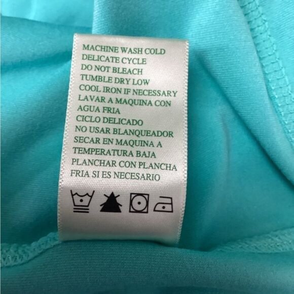 Tangerine Ladies Aqua Mint Zip-Up Active Performance Jacket XL - Picture 7 of 7